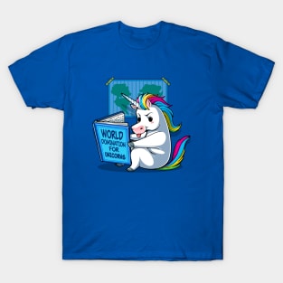 World Domination for Unicorns T-Shirt